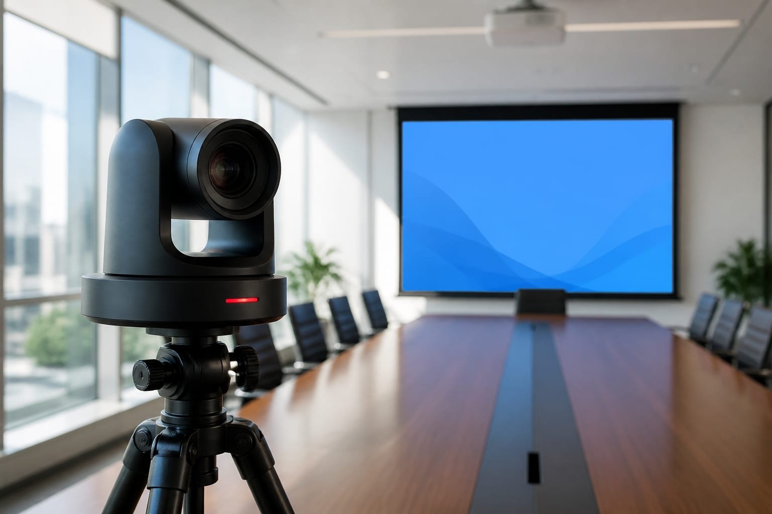 Câmera PTZ profissional para captação de vídeo em eventos em Brasília